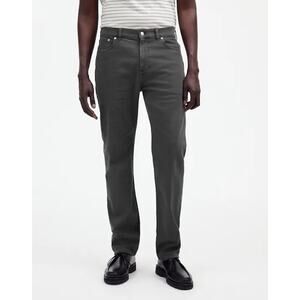NWT Madewell The Allday 1991 Straight-Leg Pant In Thunder Cloud Size 28x30